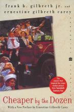 Book cover: Cheaper by the Dozen