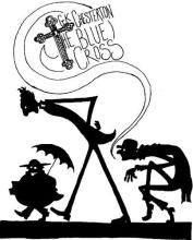 Book cover: G.K. Chesterton's The Blue Cross, Study Edition