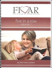 Book cover: Five In a Row - Literature-Based Unit Studies for young children