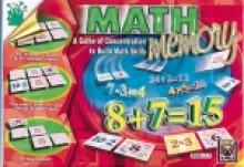 Book cover: 'Math Memory: A Game of Concentration to Build Math Skills'
