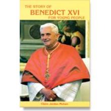 Book cover: 'The Story of Pope Benedict XVI for Young People'