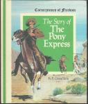 Book cover: The Story of the Pony Express