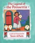 Book cover: 'The Legend of the Poinsettia'