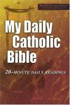 Book cover: 'My Daily Catholic Bible: 20-Minute Daily Readings'